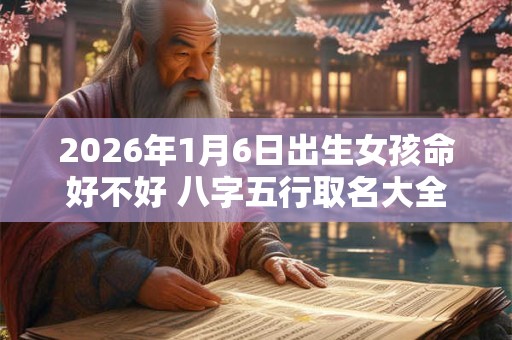 2026年1月6日出生女孩命好不好 八字五行取名大全 2026年1月6日出生女孩命好不好 八字五行取名大全