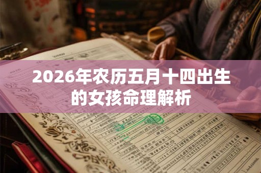 2026年农历五月十四出生的女孩命理解析