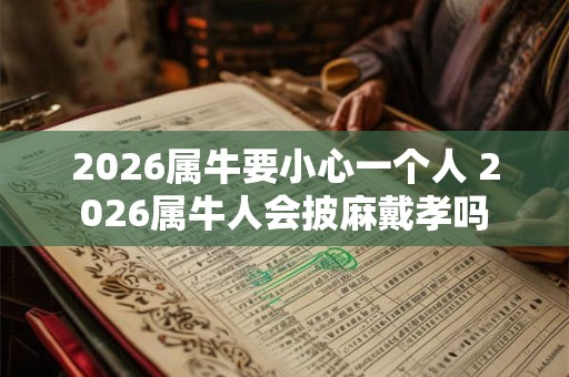 2026属牛要小心一个人 2026属牛人会披麻戴孝吗