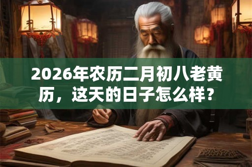 2026年农历二月初八老黄历，这天的日子怎么样？