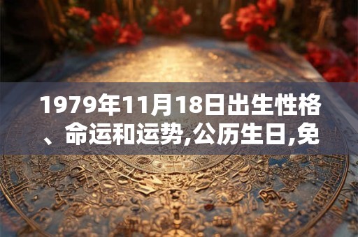 1979年11月18日出生性格、命运和运势,公历生日,免费算命