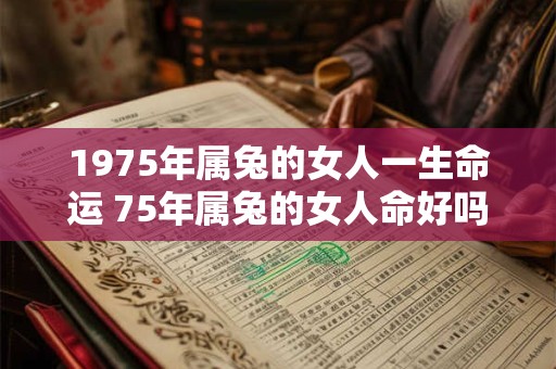 1975年属兔的女人一生命运 75年属兔的女人命好吗 1975年属兔的女人一生命运 75年属兔的女人命好吗
