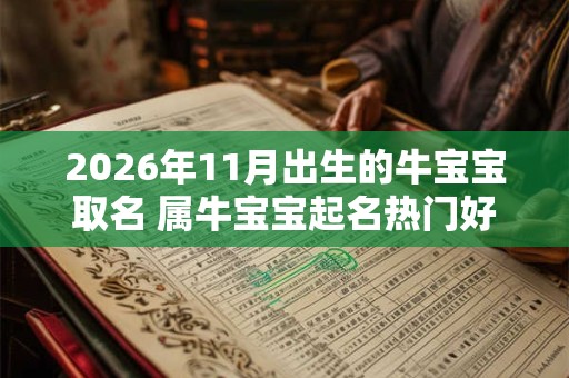 2026年11月出生的牛宝宝取名 属牛宝宝起名热门好听 2026年11月出生的牛宝宝取名 属牛宝宝起名热门好听