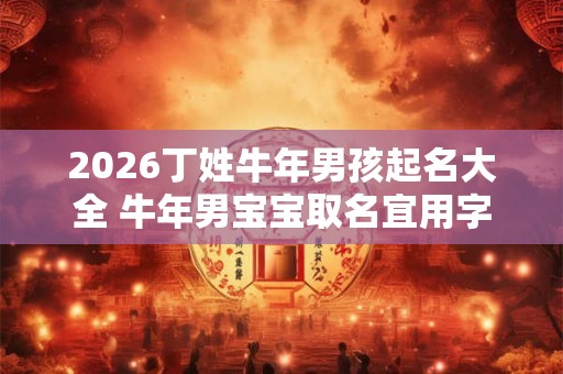 2026丁姓牛年男孩起名大全 牛年男宝宝取名宜用字 2026丁姓牛年男孩起名大全 牛年男宝宝取名宜用字