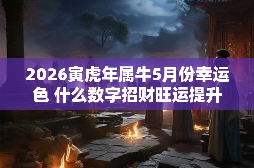 2026寅虎年属牛5月份幸运色 什么数字招财旺运提升事业