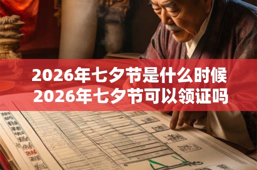 2026年七夕节是什么时候 2026年七夕节可以领证吗 2026年七夕节是什么时候 2026年七夕节可以领证吗