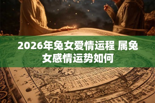 2026年兔女爱情运程 属兔女感情运势如何 2026年兔女爱情运程 属兔女感情运势如何