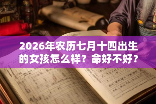 2026年农历七月十四出生的女孩怎么样？命好不好？