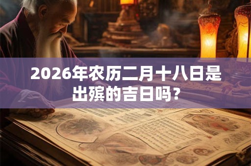 2026年农历二月十八日是出殡的吉日吗? 2026年农历二月十八日是出殡的吉日吗?
