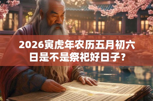 2026寅虎年农历五月初六日是不是祭祀好日子？