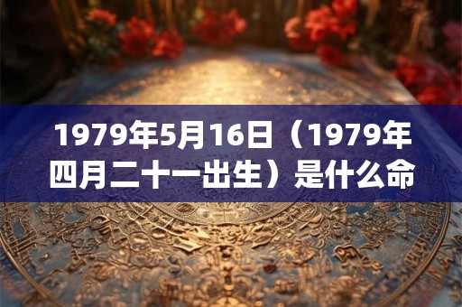 1979年5月16日（1979年四月二十一出生）是什么命_命运如何