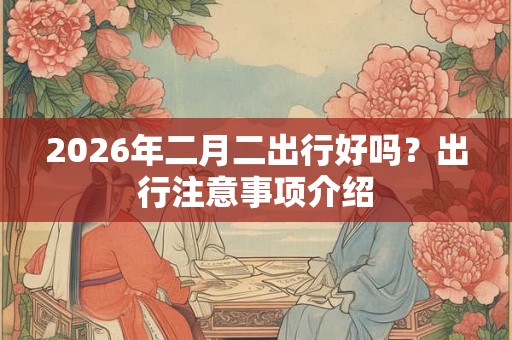 2026年二月二出行好吗?出行注意事项介绍 2026年二月二出行好吗?出行注意事项介绍