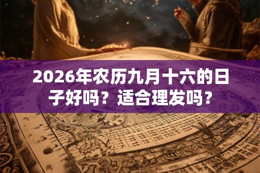 2026年农历九月十六的日子好吗?适合理发吗? 2026年农历九月十六的日子好吗?适合理发吗?