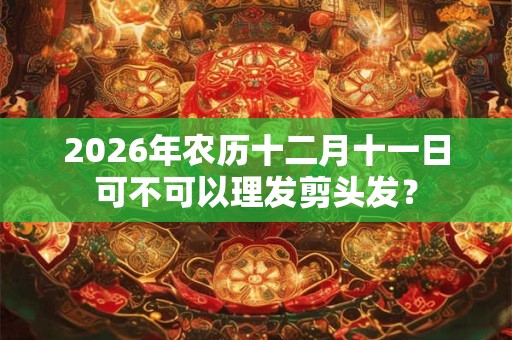 2026年农历十二月十一日可不可以理发剪头发? 2026年农历十二月十一日可不可以理发剪头发?