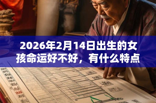 2026年2月14日出生的女孩命运好不好,有什么特点? 2026年2月14日出生的女孩命运好不好,有什么特点?