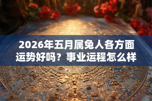 2026年五月属兔人各方面运势好吗?事业运程怎么样 2026年五月属兔人各方面运势好吗?事业运程怎么样