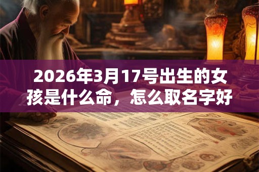 2026年3月17号出生的女孩是什么命,怎么取名字好 2026年3月17号出生的女孩是什么命,怎么取名字好