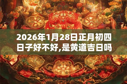 2026年1月28日正月初四日子好不好,是黄道吉日吗? 2026年1月28日正月初四日子好不好,是黄道吉日吗?