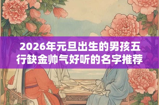2026年元旦出生的男孩五行缺金帅气好听的名字推荐 2026年元旦出生的男孩五行缺金帅气好听的名字推荐