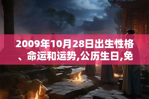 2009年10月28日出生性格、命运和运势,公历生日,免费算命 2009年10月28日出生性格、命运和运势,公历生日,免费算命