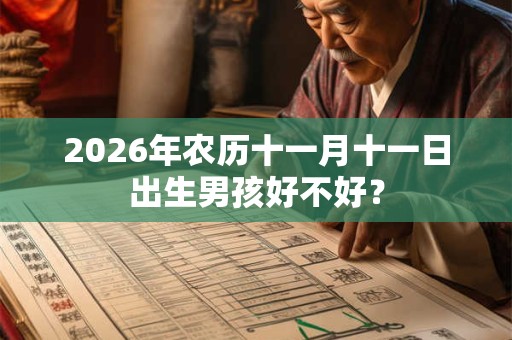 2026年农历十一月十一日出生男孩好不好? 2026年农历十一月十一日出生男孩好不好?