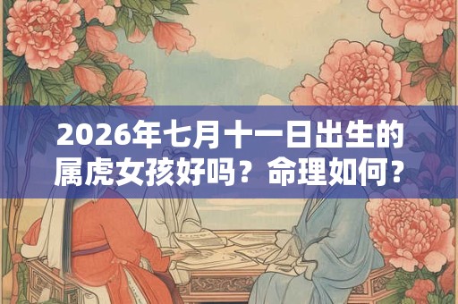 2026年七月十一日出生的属虎女孩好吗?命理如何? 2026年七月十一日出生的属虎女孩好吗?命理如何?