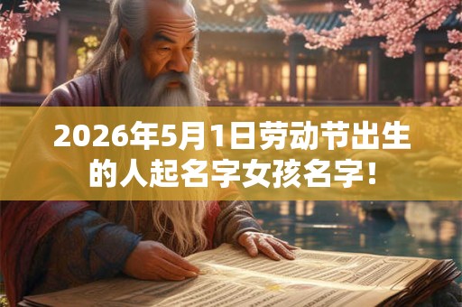 2026年5月1日劳动节出生的人起名字女孩名字! 2026年5月1日劳动节出生的人起名字女孩名字!