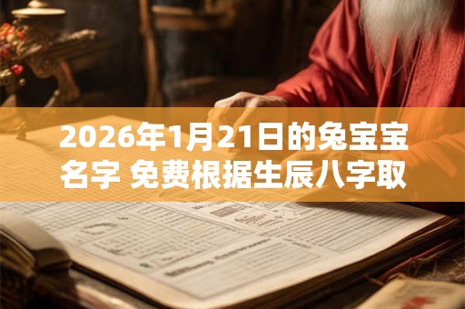 2026年1月21日的兔宝宝名字 免费根据生辰八字取名 2026年1月21日的兔宝宝名字 免费根据生辰八字取名