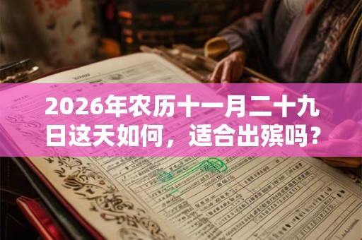 2026年农历十一月二十九日这天如何,适合出殡吗? 2026年农历十一月二十九日这天如何,适合出殡吗?