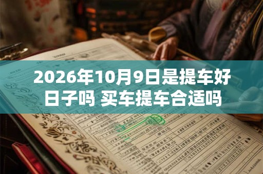 2026年10月9日是提车好日子吗 买车提车合适吗 2026年10月9日是提车好日子吗 买车提车合适吗