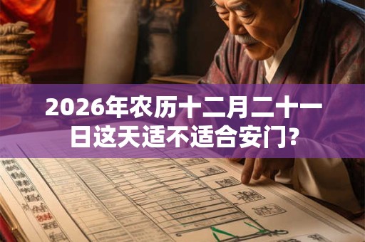 2026年农历十二月二十一日这天适不适合安门? 2026年农历十二月二十一日这天适不适合安门?