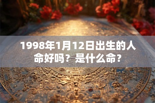 1998年1月12日出生的人命好吗?是什么命? 1998年1月12日出生的人命好吗?是什么命?