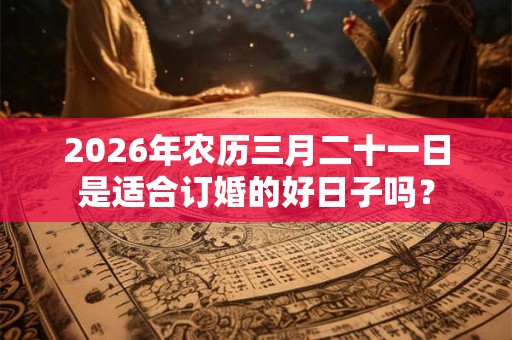 2026年农历三月二十一日是适合订婚的好日子吗? 2026年农历三月二十一日是适合订婚的好日子吗?