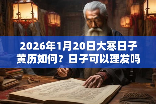 2026年1月20日大寒日子黄历如何?日子可以理发吗? 2026年1月20日大寒日子黄历如何?日子可以理发吗?