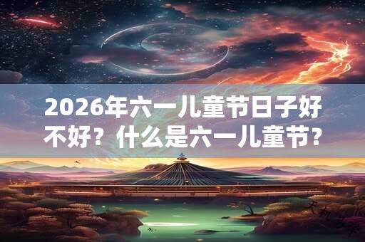 2026年六一儿童节日子好不好？什么是六一儿童节？