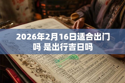 2026年2月16日适合出门吗 是出行吉日吗