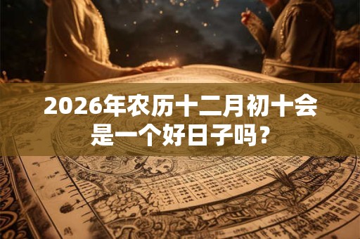 2026年农历十二月初十会是一个好日子吗? 2026年农历十二月初十会是一个好日子吗?