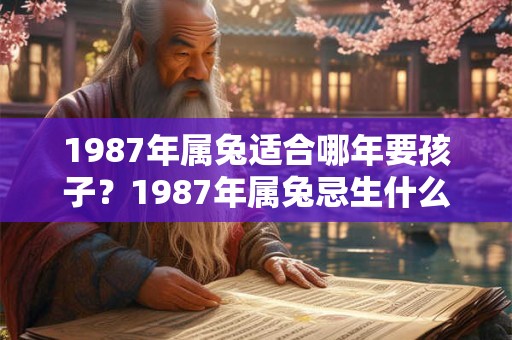 1987年属兔适合哪年要孩子?1987年属兔忌生什么属相的孩子? 1987年属兔适合哪年要孩子?1987年属兔忌生什么属相的孩子?