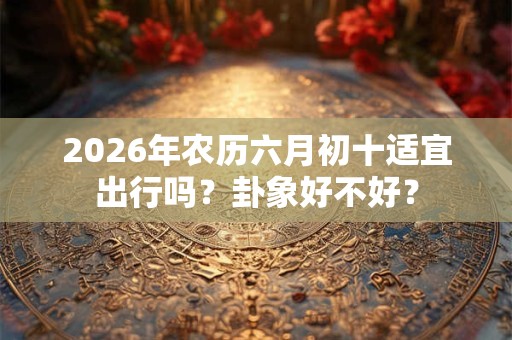 2026年农历六月初十适宜出行吗?卦象好不好? 2026年农历六月初十适宜出行吗?卦象好不好?