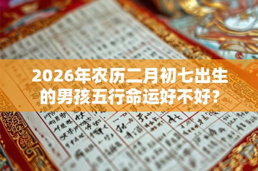 2026年农历二月初七出生的男孩五行命运好不好? 2026年农历二月初七出生的男孩五行命运好不好?