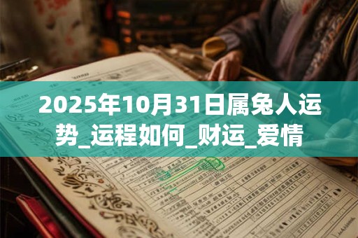 2025年10月31日属兔人运势_运程如何_财运_爱情 2025年10月31日属兔人运势_运程如何_财运_爱情