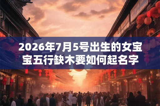 2026年7月5号出生的女宝宝五行缺木要如何起名字 2026年7月5号出生的女宝宝五行缺木要如何起名字