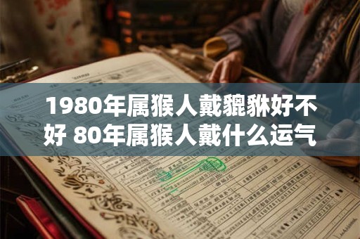 1980年属猴人戴貔貅好不好 80年属猴人戴什么运气好 1980年属猴人戴貔貅好不好 80年属猴人戴什么运气好