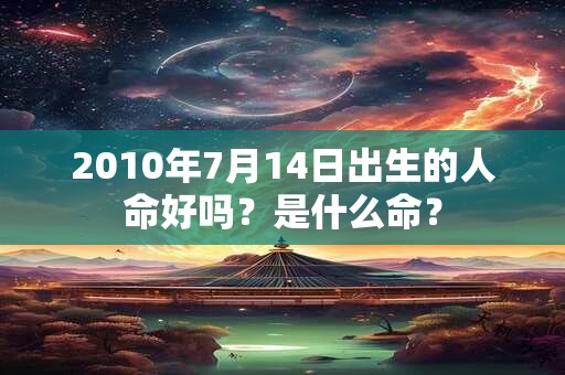 2010年7月14日出生的人命好吗？是什么命？