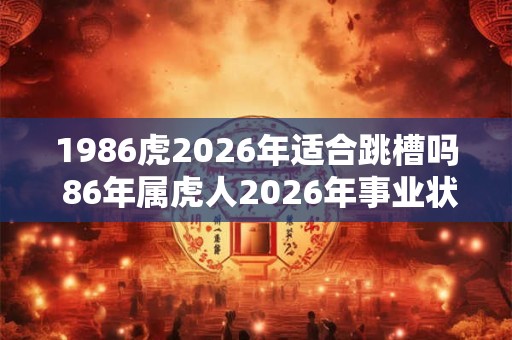 1986虎2026年适合跳槽吗 86年属虎人2026年事业状况 1986虎2026年适合跳槽吗 86年属虎人2026年事业状况