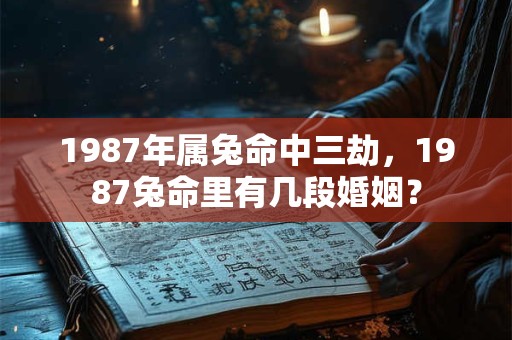 1987年属兔命中三劫,1987兔命里有几段婚姻? 1987年属兔命中三劫,1987兔命里有几段婚姻?