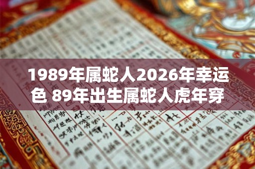 1989年属蛇人2026年幸运色 89年出生属蛇人虎年穿什么颜色衣服好 1989年属蛇人2026年幸运色 89年出生属蛇人虎年穿什么颜色衣服好