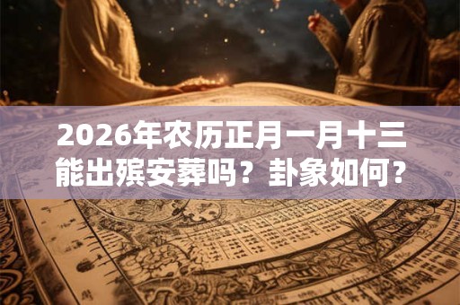 2026年农历正月一月十三能出殡安葬吗？卦象如何？