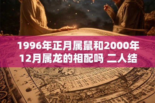 1996年正月属鼠和2000年12月属龙的相配吗 二人结婚合适吗 1996年正月属鼠和2000年12月属龙的相配吗 二人结婚合适吗