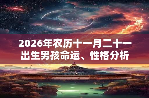 2026年农历十一月二十一出生男孩命运、性格分析 2026年农历十一月二十一出生男孩命运、性格分析